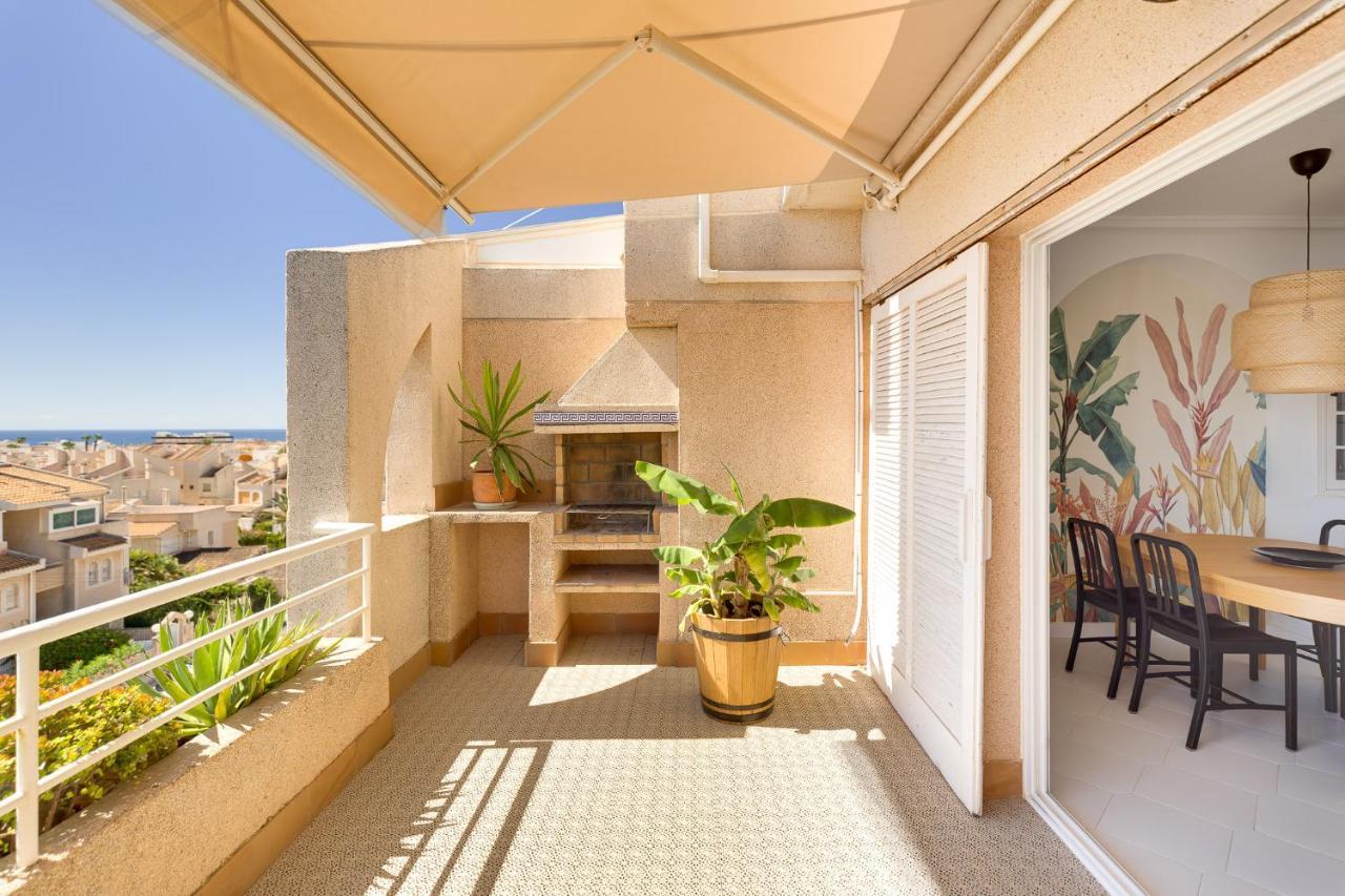 Flamenco Penthouse Sea View & Swimming Pool Apartment Torrevieja Bagian luar foto